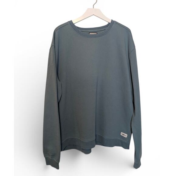 Shark Tee Tops - SHARK TEE "The Perfect Sweatshirt" Crew Neck Boxy Fit Dusty Green - 2XL